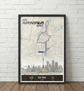 Indianapolis Marathon Personalized Print