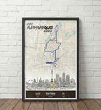 Indianapolis Marathon Personalized Print