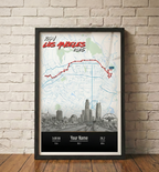 Los Angeles Marathon Personalized Print