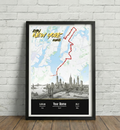 New York Marathon Personalized Print