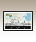 Boston Marathon Personalized Print