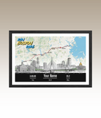 Boston Marathon Personalized Print