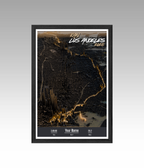 Los Angeles Marathon Personalized Print (3D)