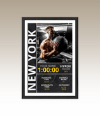 HYROX Finisher Poster | Personalized Print + Your Picture