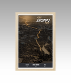 Boston Marathon Personalized Print (3D)