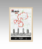 Atlanta Marathon Personalized Print