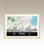 Boston Marathon Personalized Print