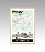 Pittsburgh Marathon Personalized Print