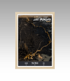Los Angeles Marathon Personalized Print (3D)