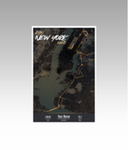 New York Marathon Personalized Print (3D)
