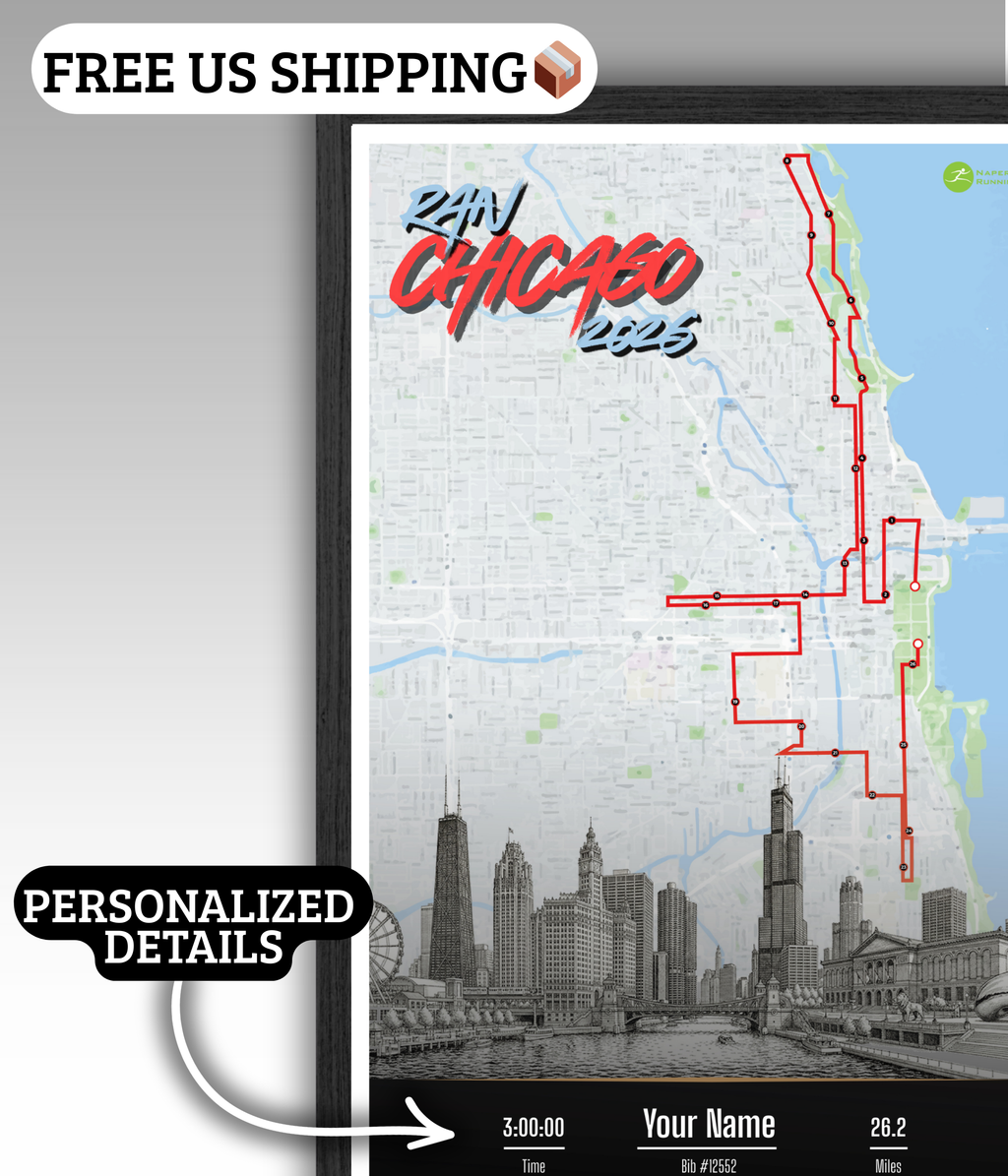 Chicago Marathon Personalized Print (NRC)