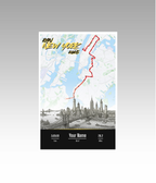 New York Marathon Personalized Print