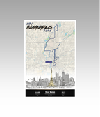 Indianapolis Marathon Personalized Print