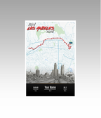 Los Angeles Marathon Personalized Print