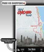 Chicago Marathon Personalized Print (NRC)